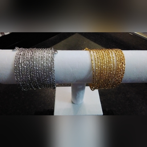 New Stella & Dot Bardot Spiral Bangle Bracelet - Picture 6 of 7